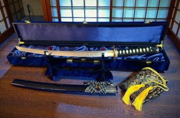 Yamamoto-Tenshi no Yaiba Wakizashi mit 18-mal gefalteter TAMAHAGANE Klinge